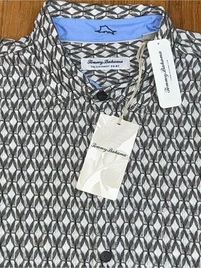 Tommy Bahama Men’s XL Shirt The Coconut Point Dos Rios Geo NEW